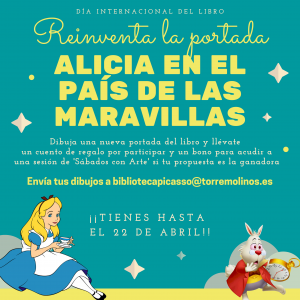 Reinventa la portada de Alicia en el País de las Maravillas