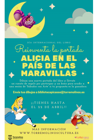 Crea la portada de 'Alicia en el País de las Maravillas' - Último día para participar