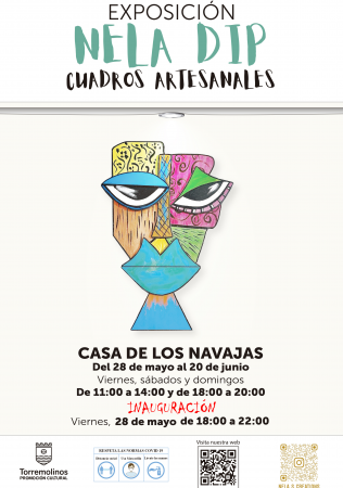 Exposición de cuadros artesanales - Nela Dip