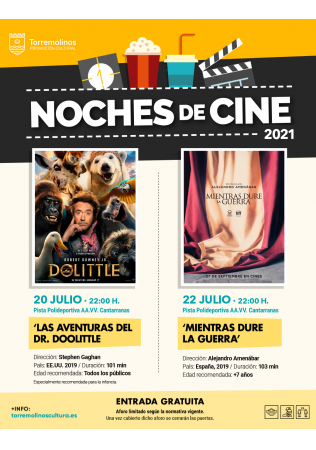 NOCHES DE CINE - MIENTRAS DURE LA GUERRA