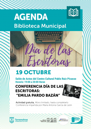 Conferencia Día de las Escritoras: "Emilia Pardo Bazán"