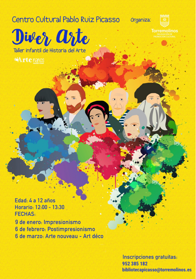 DIVER ARTE – TALLER INFANTIL DE HISTORIA DEL ARTE: ART DECÓ - ARTE NOUVEAU