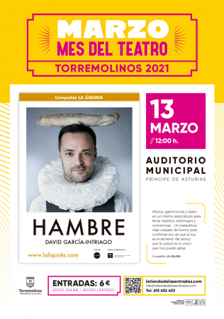 Hambre - Marzo el mes del teatro