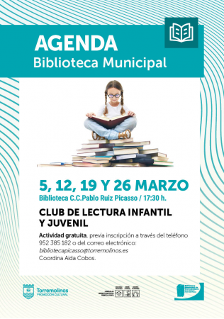 Club Literario Infantil Aida Cobos en marzo