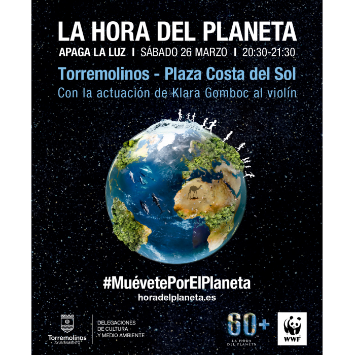 La Plaza Costa del Sol se iluminará con velas este sábado 26 de marzo con motivo de La Hora del Planeta