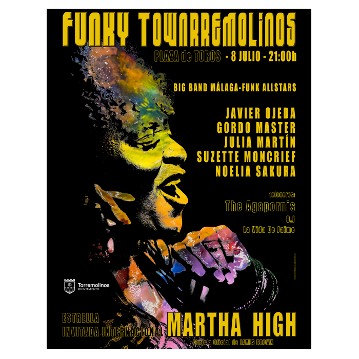 El Funky Townrremolinos llega el próximo 8 de julio a la plaza de toros