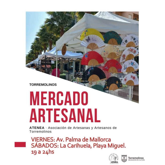 El Mercado Artesanal continúa durante los meses de verano