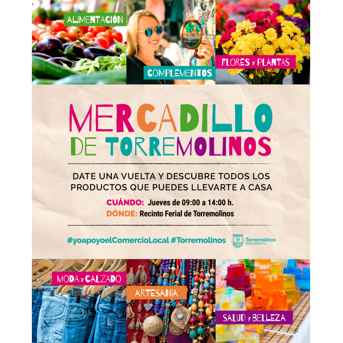 En Torremolinos, los jueves son ¡de mercadillo!