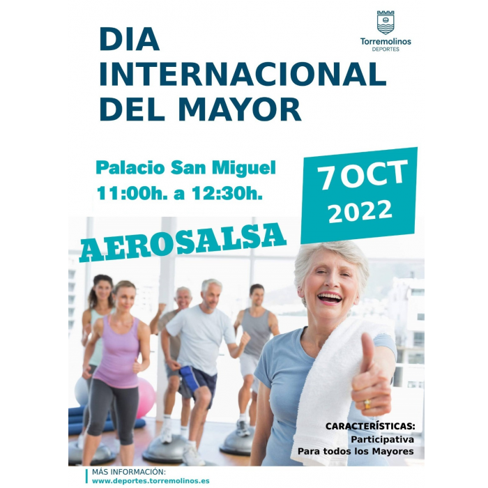 Torremolinos celebra el `Día Internacional del Mayor´ con aerosalsa