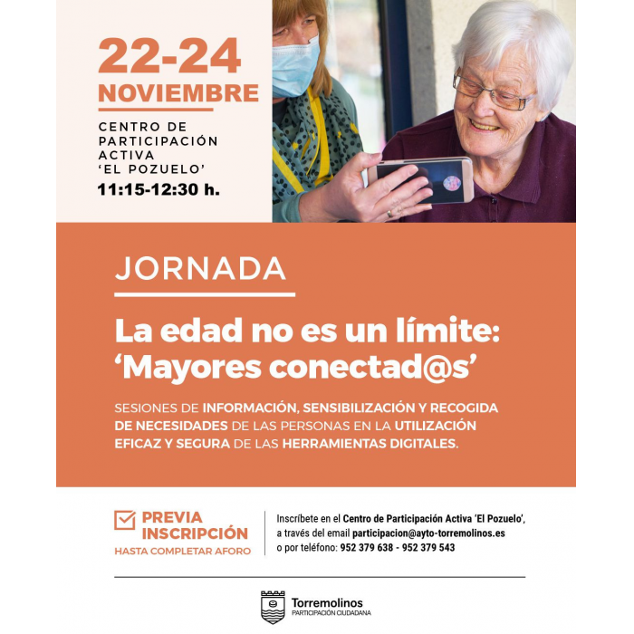 El área de Participación Ciudadana oferta unas jornadas para la utilización de las herramientas digitales