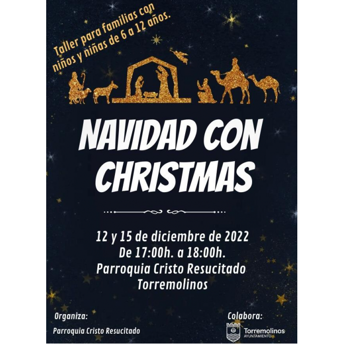 La Parroquia Cristo Resucitado acoge unos talleres navideños para niños y niñas