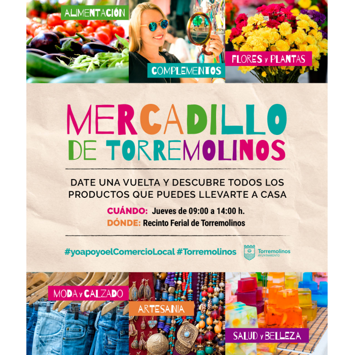 En Torremolinos, los jueves son ¡de mercadillo!