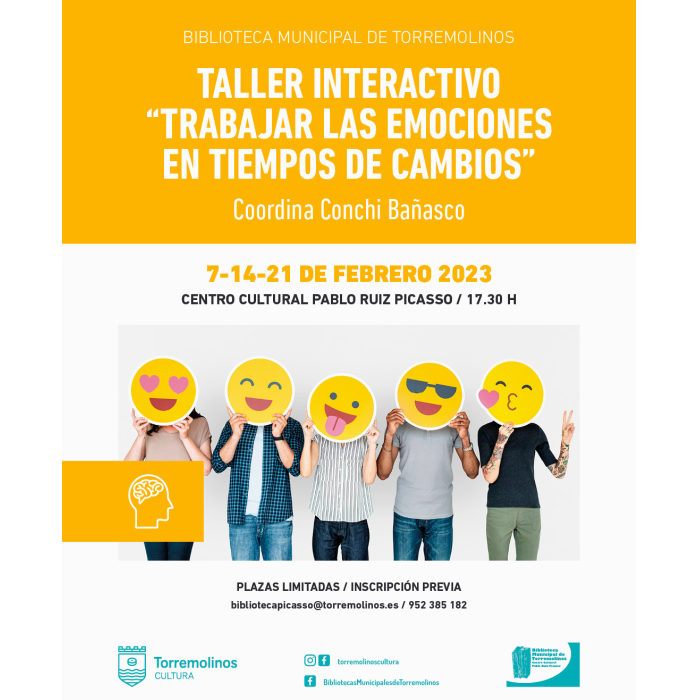 La Biblioteca Municipal continúa con el taller interactivo ‘Trabajar las emociones en tiempos de cambio’