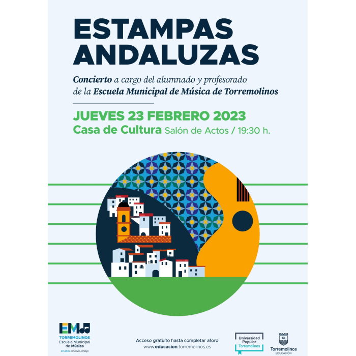 La Escuela Municipal de Música y la Universidad Popular de Torremolinos se unen a las celebraciones en el marco del ‘Día de Andalucía’