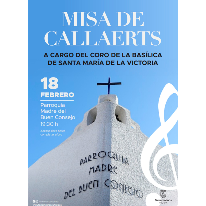 Las actividades de Cuaresma en las parroquias de Torremolinos comienzan con una Misa Solemne de Joseph Callaerts