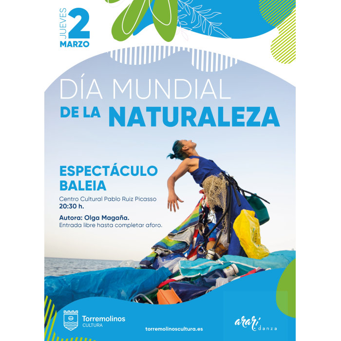 El ‘Día Mundial de la Naturaleza’ se celebrará en Torremolinos con el espectáculo ‘Baleia’