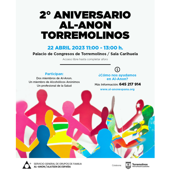 Torremolinos acoge un acto de la Asociación Al-Anon en su segundo aniversario