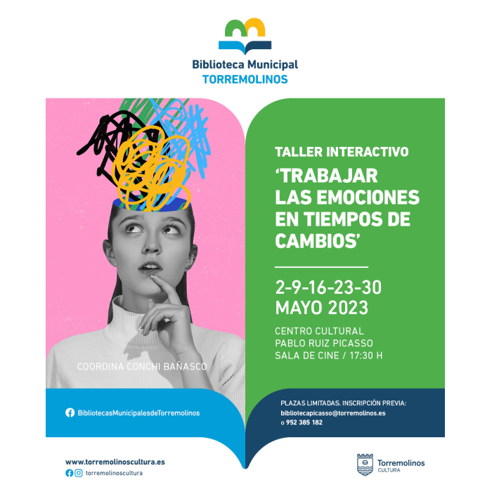 El taller interactivo ‘Trabajar las emociones en tiempos de cambio’ continúa en el mes de mayo