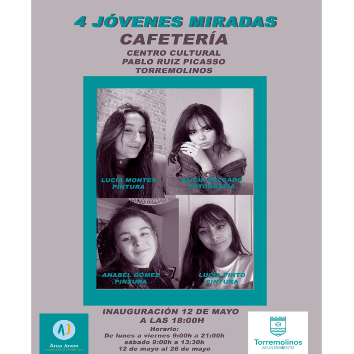 El Centro Cultural acogerá la exposición ‘4 Jóvenes Miradas’
