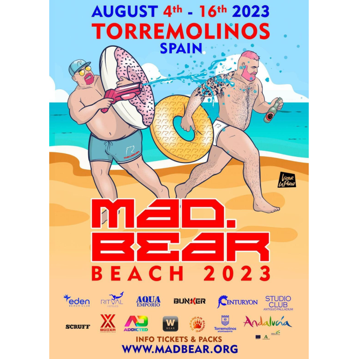 El Festival 'Mad Bear Beach Torremolinos' tendrá lugar del 4 al 16 de agosto
