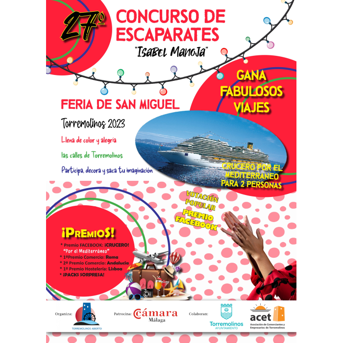 Los mejores escaparates de feria serán premiados el próximo 1 de octubre