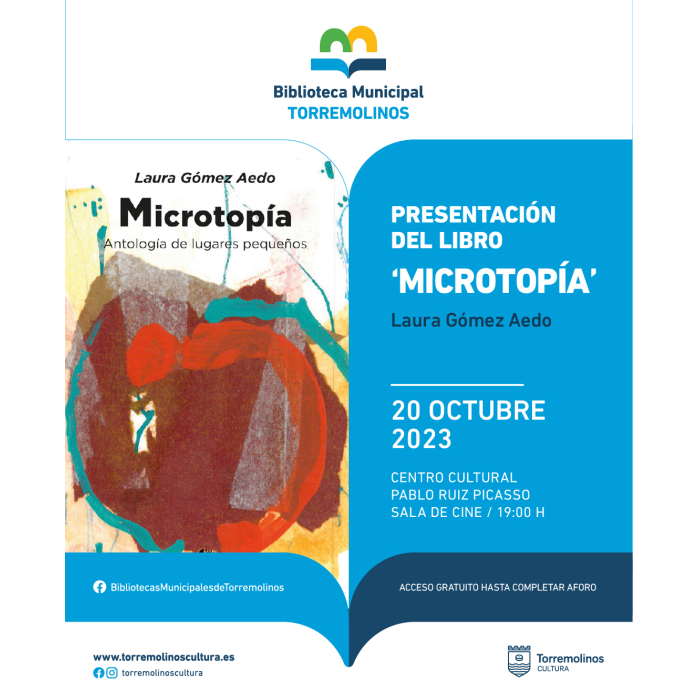 Laura Gómez Aedo presenta su libro ‘Microtopía’ en Torremolinos