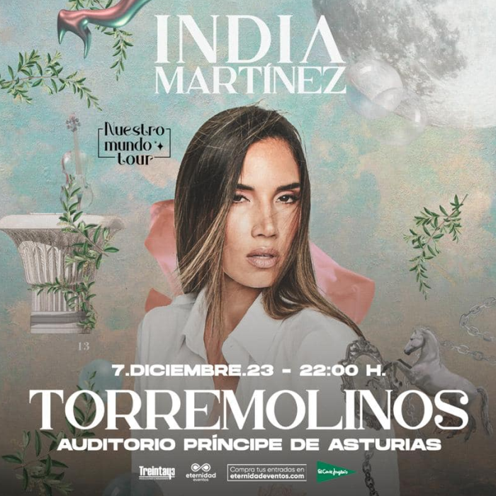 India Martínez viene a Torremolinos con el tour ‘Nuestro Mundo’
