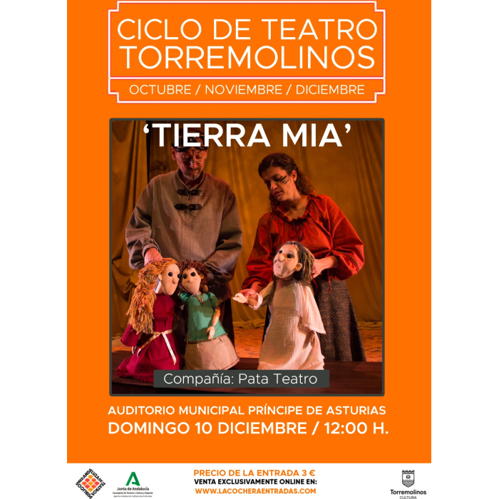 El Ciclo de Teatro de Torremolinos finaliza con la obra ‘Tierra Mía’