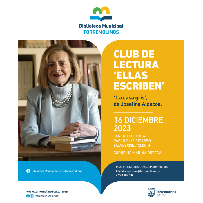 Nueva sesión del ‘Club de Lectura Ellas Escriben’ para el mes de diciembre