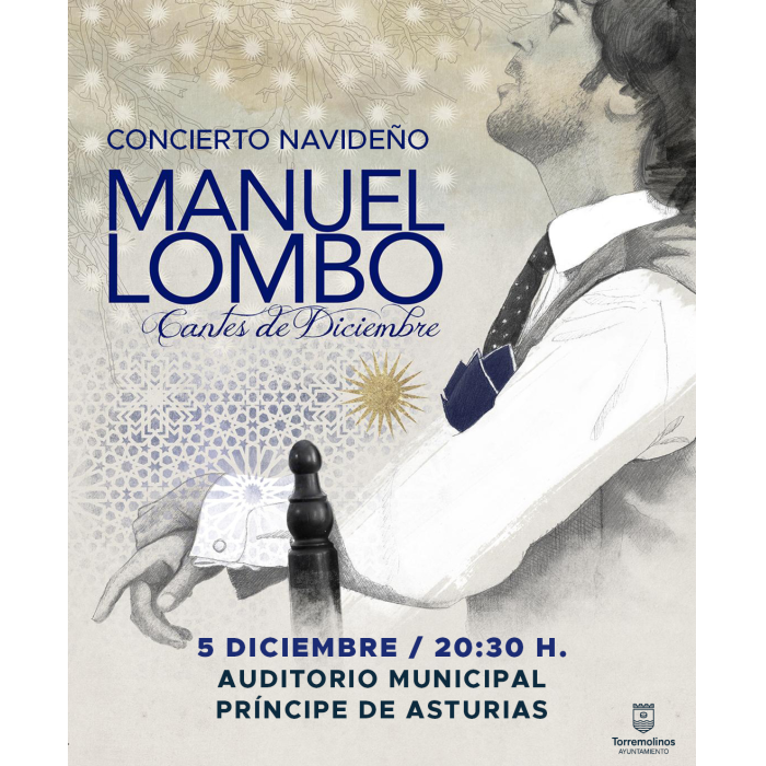 Manuel Lombo ofrecerá un concierto de Navidad en el Auditorio Municipal Príncipe de Asturias