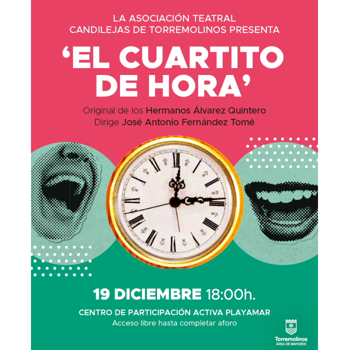La Asociación Teatral Candilejas de Torremolinos pone en escena ‘El cuartito de hora’