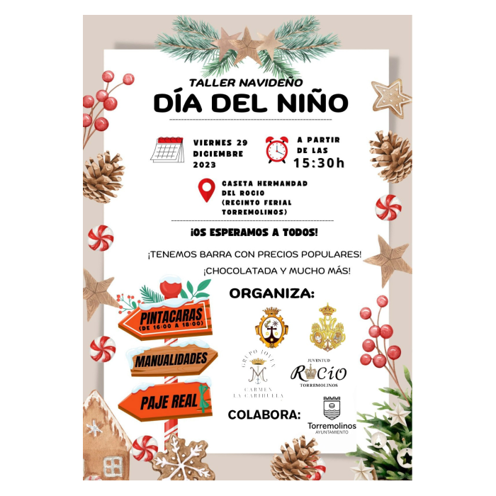 Las hermandades del Carmen y del Rocío celebran este viernes el ‘Día del Niño’