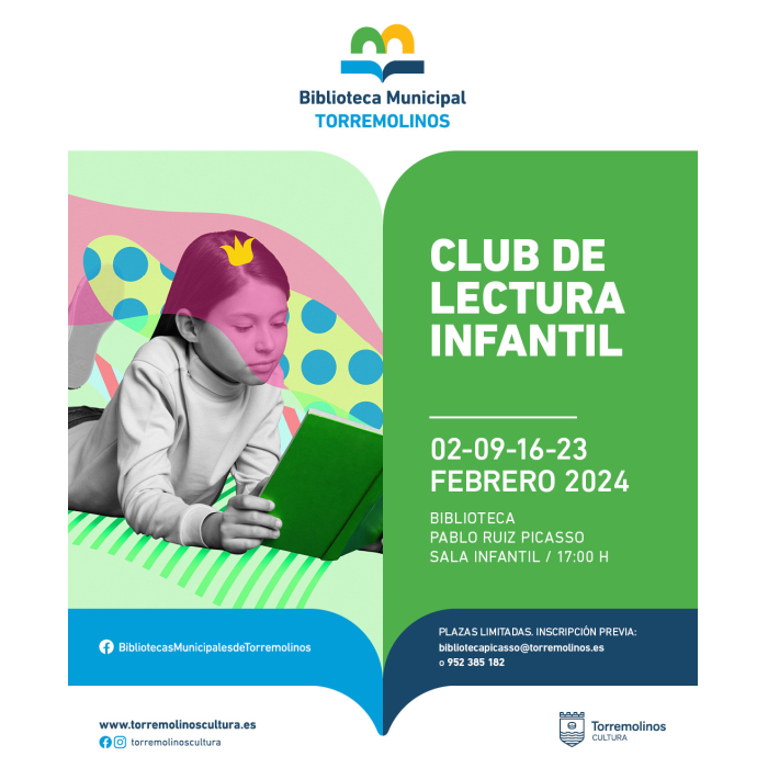 Los más pequeños podrán disfrutar del Club de Lectura Infantil durante el mes de febrero