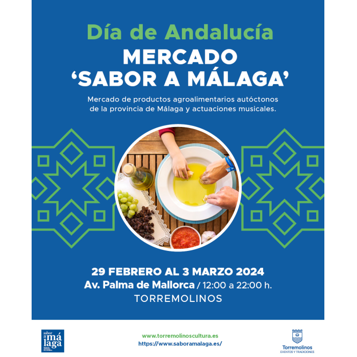 Torremolinos acoge el Mercado Sabor a Málaga del 29 de febrero al 3 de marzo
