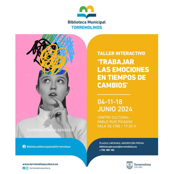 El taller interactivo ‘Trabajar las emociones en tiempos de cambio’ tendrá nuevas sesiones en junio