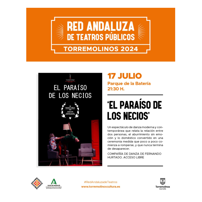 El Parque de la Batería acoge el espectáculo de danza ‘El paraíso de los necios’