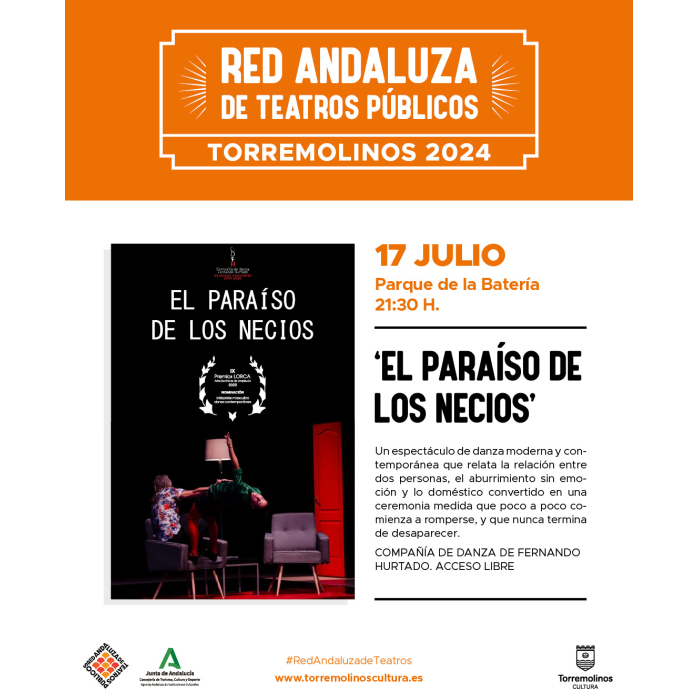 El Parque de la Batería acoge el espectáculo de danza ‘El paraíso de los necios’