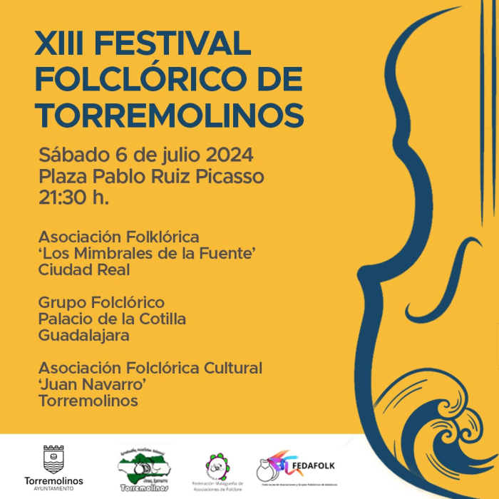 El XIII Festival Folclórico de Torremolinos contará con agrupaciones de Ciudad Real, Guadalajara y Torremolinos