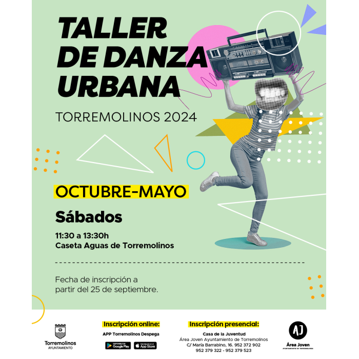 Los jóvenes de Torremolinos podrán participar de manera gratuita en clases de danza urbana