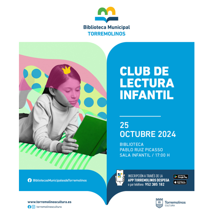 El Club de Lectura Infantil retoma su actividad de octubre a diciembre