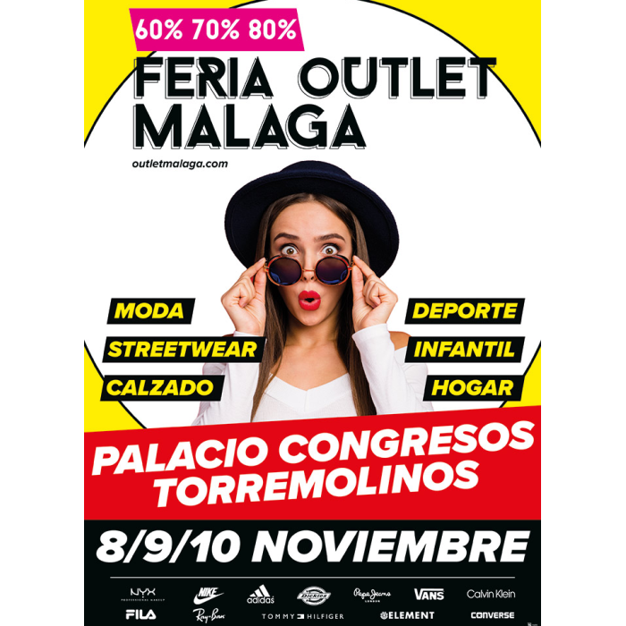 El Palacio de Congresos y Exposiciones de Torremolinos acoge la Feria Outlet Málaga del 8 al 10 de noviembre