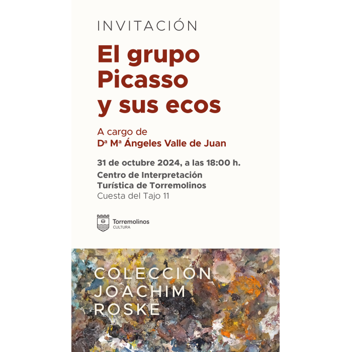 Ángeles Valle ofrecerá una charla sobre su colección ‘Grupo Picasso y sus ecos’
