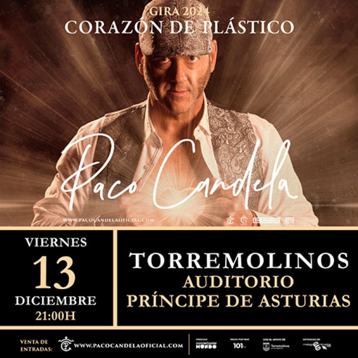 Paco Candela ofrece un concierto en Torremolinos el próximo 13 de diciembre
