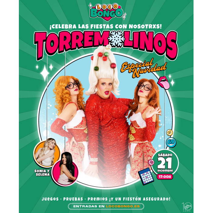 El ‘Loco Bongo’ especial Navidad contará con la actuación de Sonia y Selena