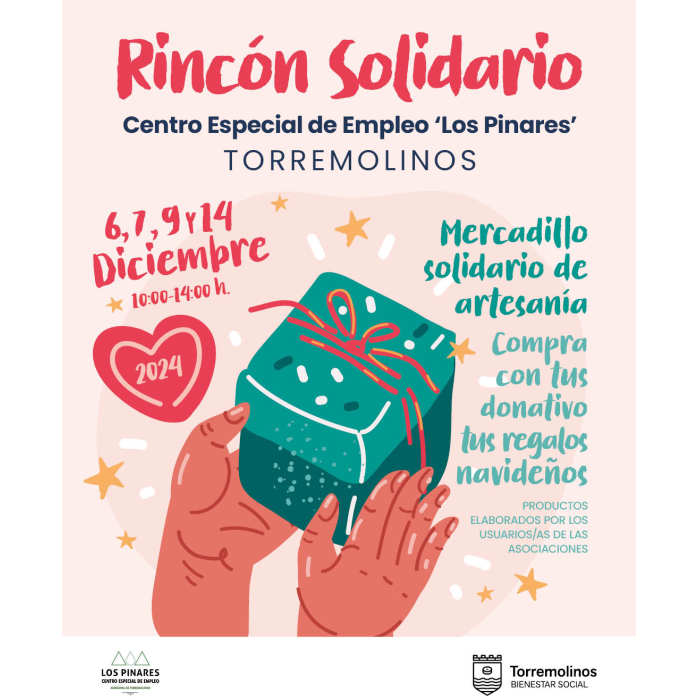 El Ayuntamiento junto al Centro Especial de Empleo organizan un Rincón Solidario de artesanía