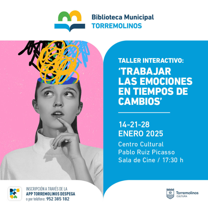 El taller ‘Trabajar las emociones en tiempos de cambios’ se retoma este mes de enero