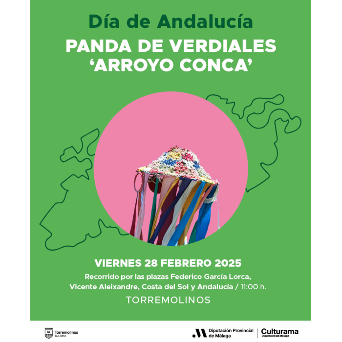 La panda de verdiales Arroyo Conca actuará en distintas plazas de Torremolinos el Día de Andalucía