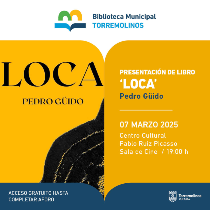 Torremolinos acoge la presentación del libro ‘Loca’, actividad incluida en la programación por la celebración del Día Internacional de la Mujer
