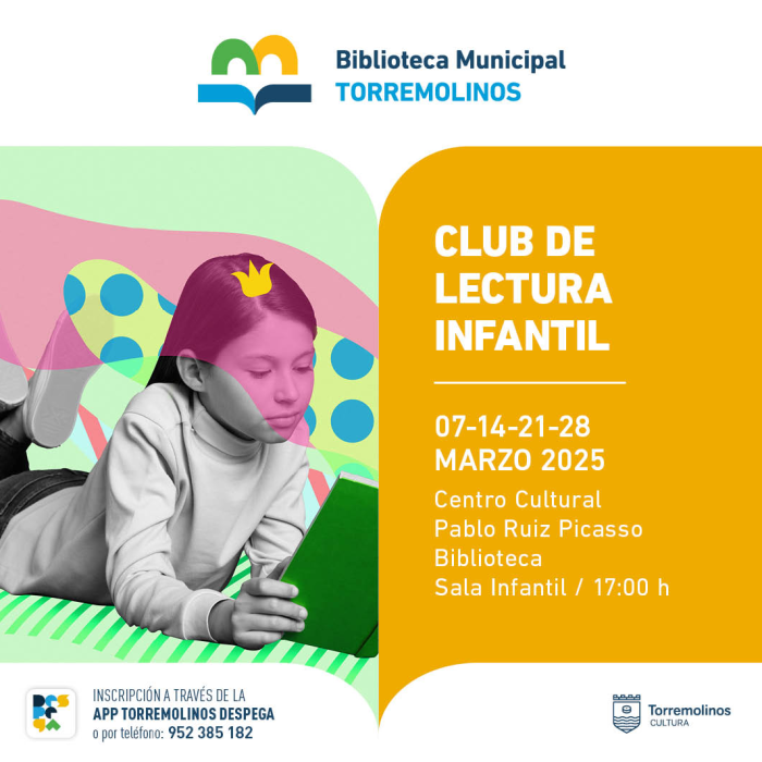 Los más pequeños podrán seguir disfrutando del Club de lectura infantil durante el mes de marzo