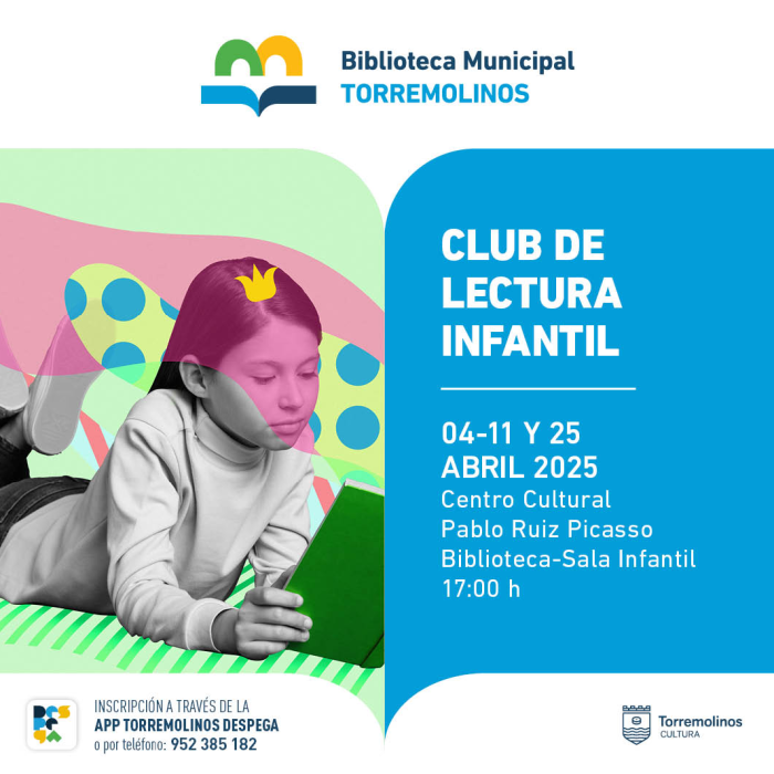 Los más pequeños podrán seguir disfrutando del Club de lectura infantil durante el mes de abril